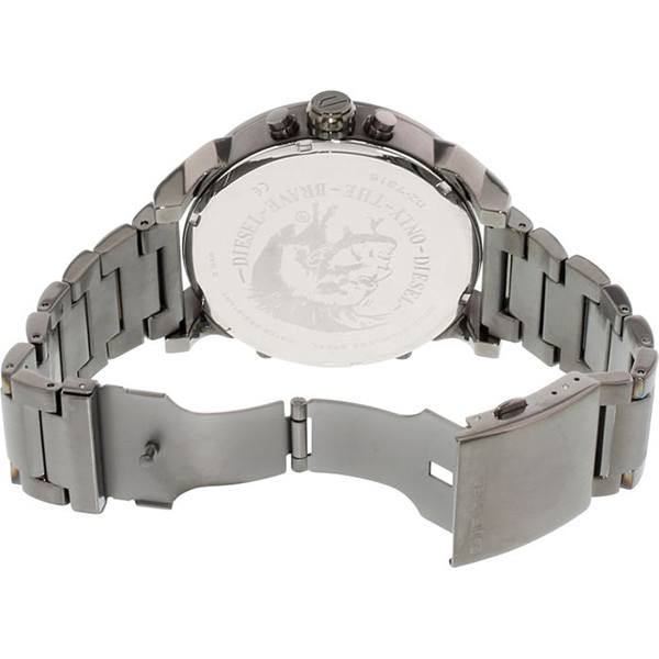 Diesel Mr Daddy 2.0 Chronograph Grey Dial Grey Stainless Steel Strap Watch For Men - DZ7315 Watches Diesel   