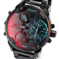 Diesel Mr Daddy 2.0 Black Dial Black Stainless Steel Watch For Men - DZ7395 Watches Diesel   