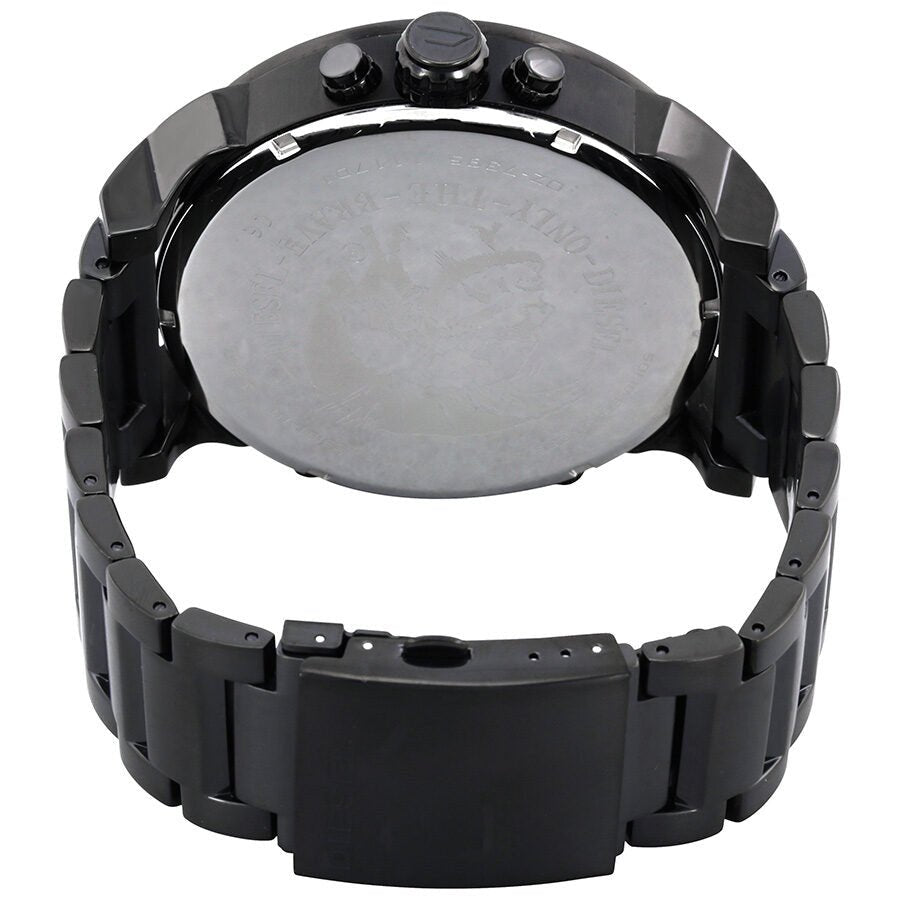 Diesel Mr Daddy 2.0 Black Dial Black Stainless Steel Watch For Men - DZ7395 Watches Diesel   