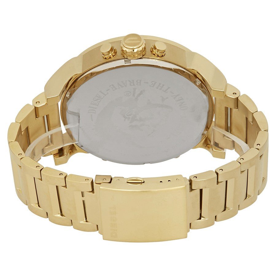 Diesel Mr Daddy 2.0 Gold Dial Gold Stainless Steel Watch For Men - DZ7399 Watches Diesel   