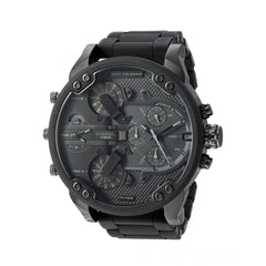 Diesel Mr Daddy 2.0 Chronograph Black Dial Black Stainless Steel Watch For Men - DZ7396 Watches Diesel   
