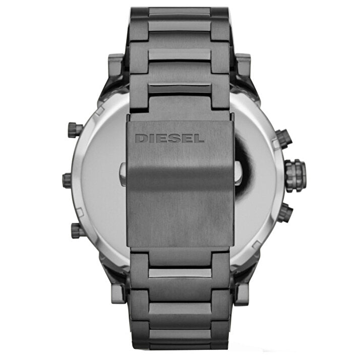 Diesel Mr Daddy 2.0 Chronograph Grey Dial Grey Stainless Steel Strap Watch For Men - DZ7315 Watches Diesel   