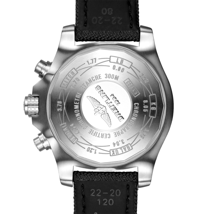 Breitling Avenger Bandit 45mm Anthracite Dial Black Nylon Strap Watch for Men - E13383101M1W1 Watches Breitling   