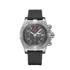 Breitling Avenger Bandit 45mm Anthracite Dial Black Nylon Strap Watch for Men - E13383101M1W1 Watches Breitling   