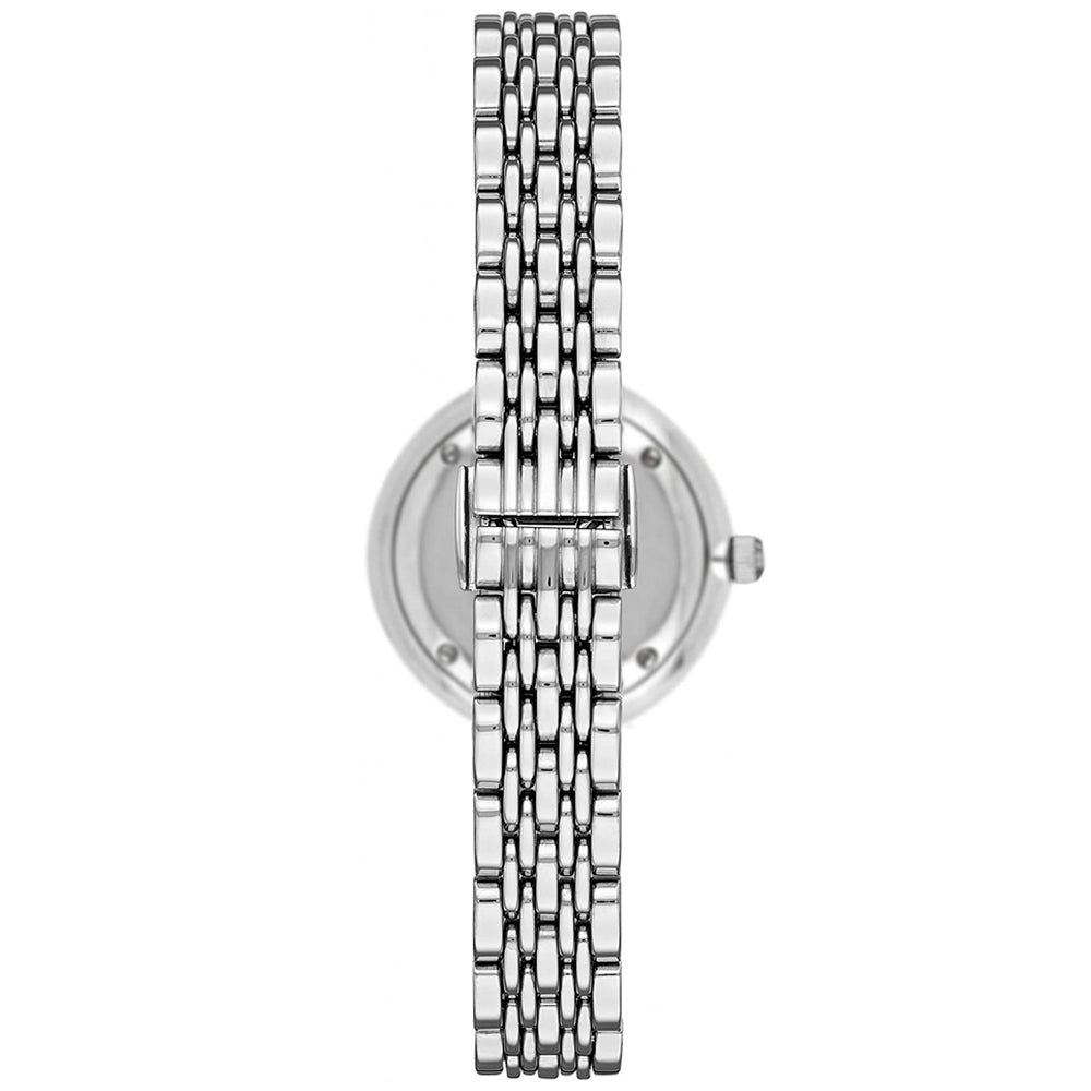 Emporio Armani Donna Mother of Pearl Dial Silver Stainless Steel Watch For Women - AR11204 Watches Emporio Armani   