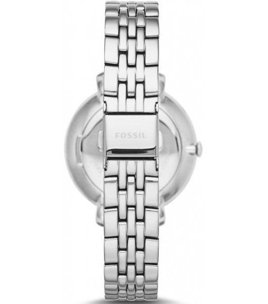 Fossil Jacqueline White Dial Silver Steel Strap Watch for Women - ES3545 Watches Fossil   