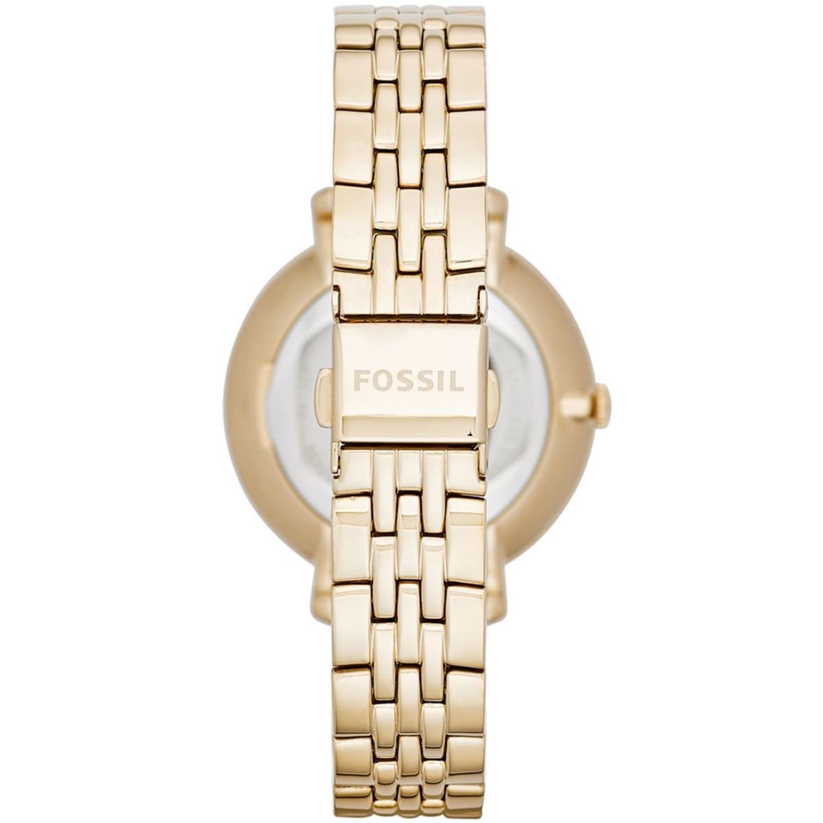 Fossil Jacqueline Gold Dial Gold Steel Strap Watch for Women - ES3547 Watches Fossil   