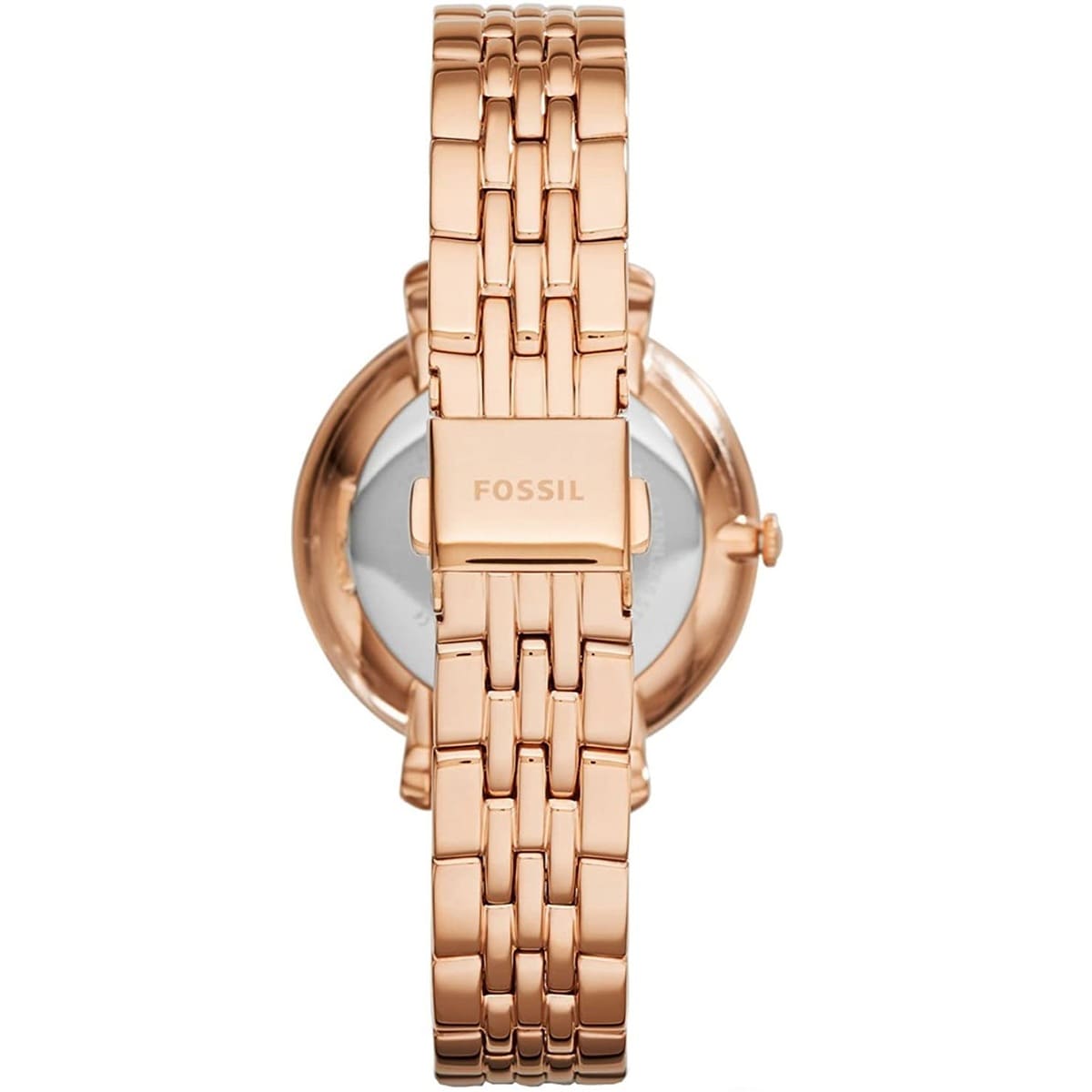 Fossil Jacqueline Rose Gold Dial Rose Gold Steel Strap Watch for Women - ES3632 Watches Fossil   