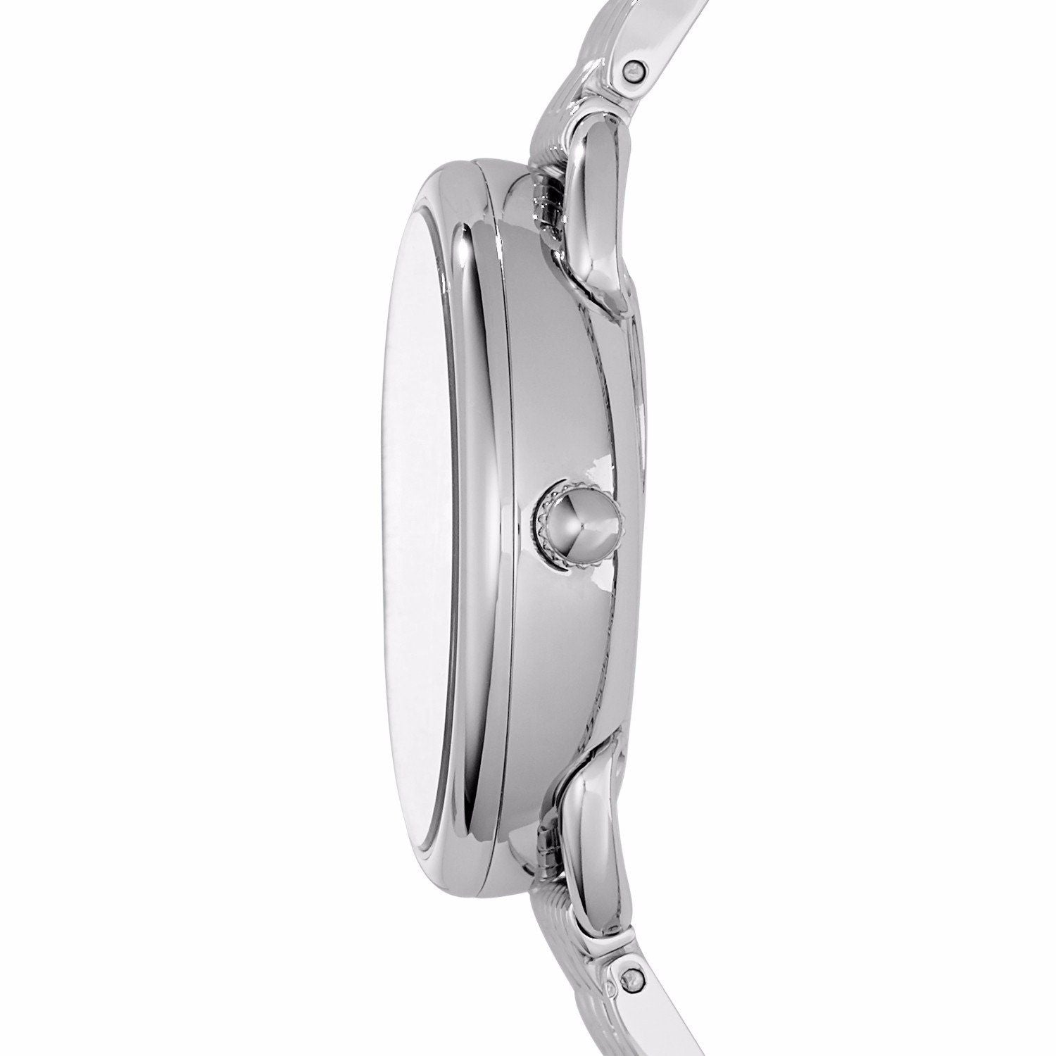 Fossil Tailor Black Mother of Pearl Dial Silver Stainless Steel Strap Watch for Women - ES3911 Watches Fossil   