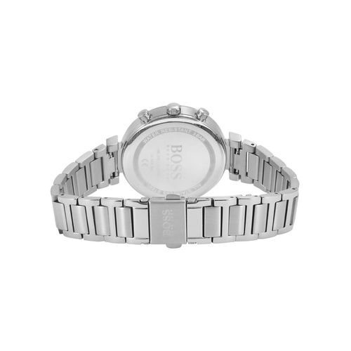 Hugo Boss Flawless Silver Dial Silver Steel Strap Watch for Women - 1502530 Watches Hugo Boss   