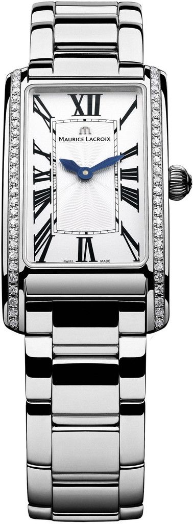 Maurice Lacroix Fiaba Diamonds White Dial Silver Steel Strap Watch for Women - FA2164-SD532-118 Watches Maurice Lacroix   