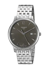 Tissot T Classic Tradition Grey Dial Stainless Steel Watch For Men - T063.610.11.067.00 Watches Tissot   