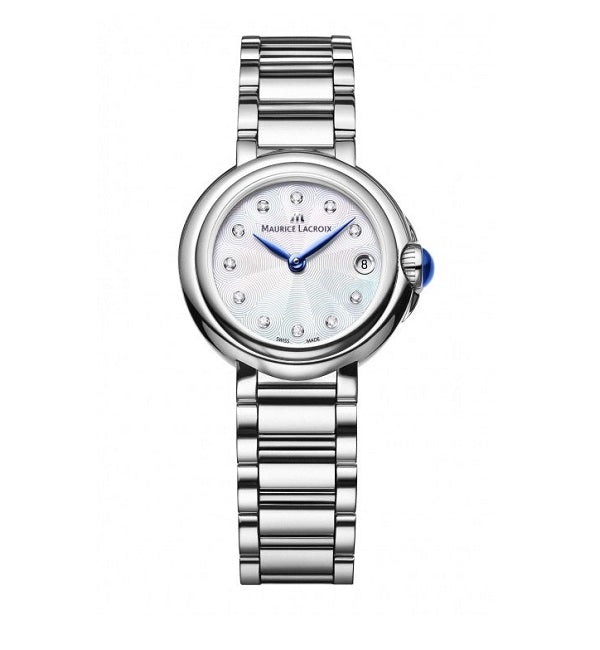 Maurice Lacroix Fiaba Mother of Pearl Dial Silver Steel Strap Watch for Women - FA1004-SS002-170-1 Watches Maurice Lacroix   