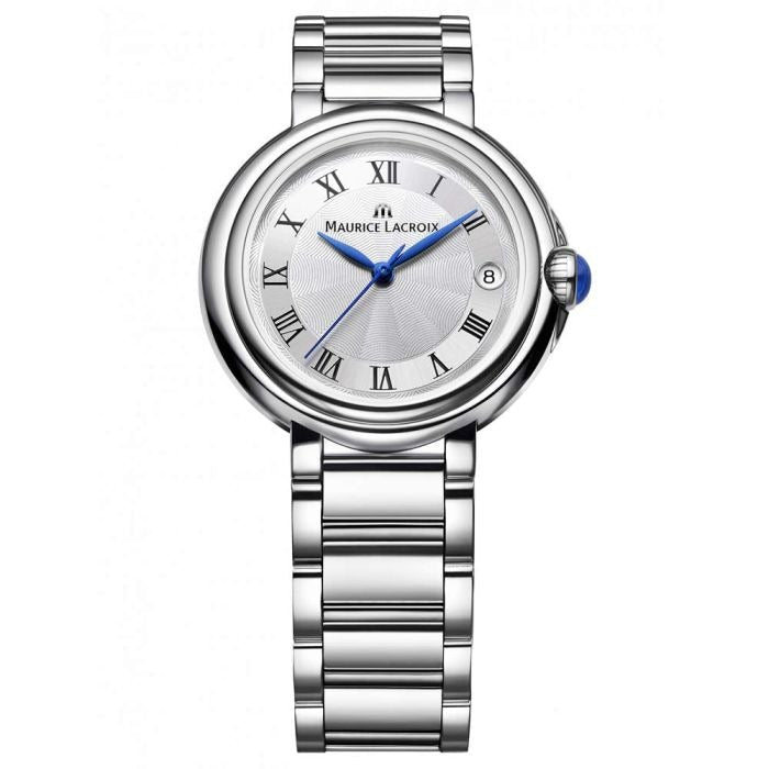 Maurice Lacroix Fiaba Silver Dial Silver Steel Strap Watch for Women - FA1004-SS002-110-1 Watches Maurice Lacroix   