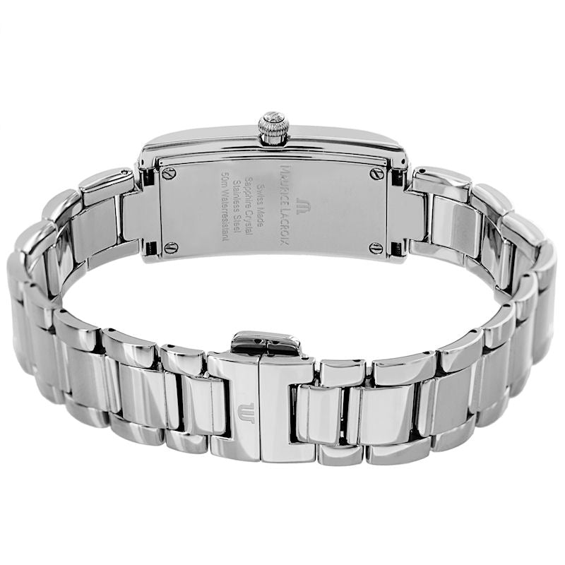 Maurice Lacroix Fiaba Diamonds White Dial Silver Steel Strap Watch for for Women - FA2164-SD532-170 Watches Maurice Lacroix   