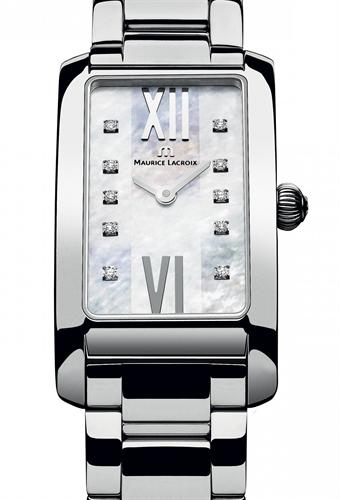Maurice Lacroix Fiaba Mother of Pearl Dial Silver Steel Strap Watch for Women - FA2164-SS002-170 Watches Maurice Lacroix   