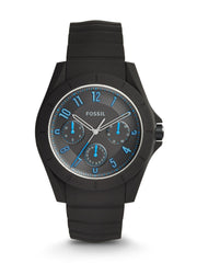 Fossil Popstastic Sport Grey Dial Grey Steel Strap Watch for Men - FS5222 Watches Fossil   