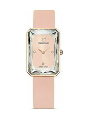 Swarovski Uptown Pink Dial Pink Leather Strap Watch for Women - 5547719 Watches Swarovski   