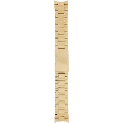 Fossil Cecile Chronograph Gold Dial Gold Steel Strap Watch for Women - AM4482 Watches Fossil   