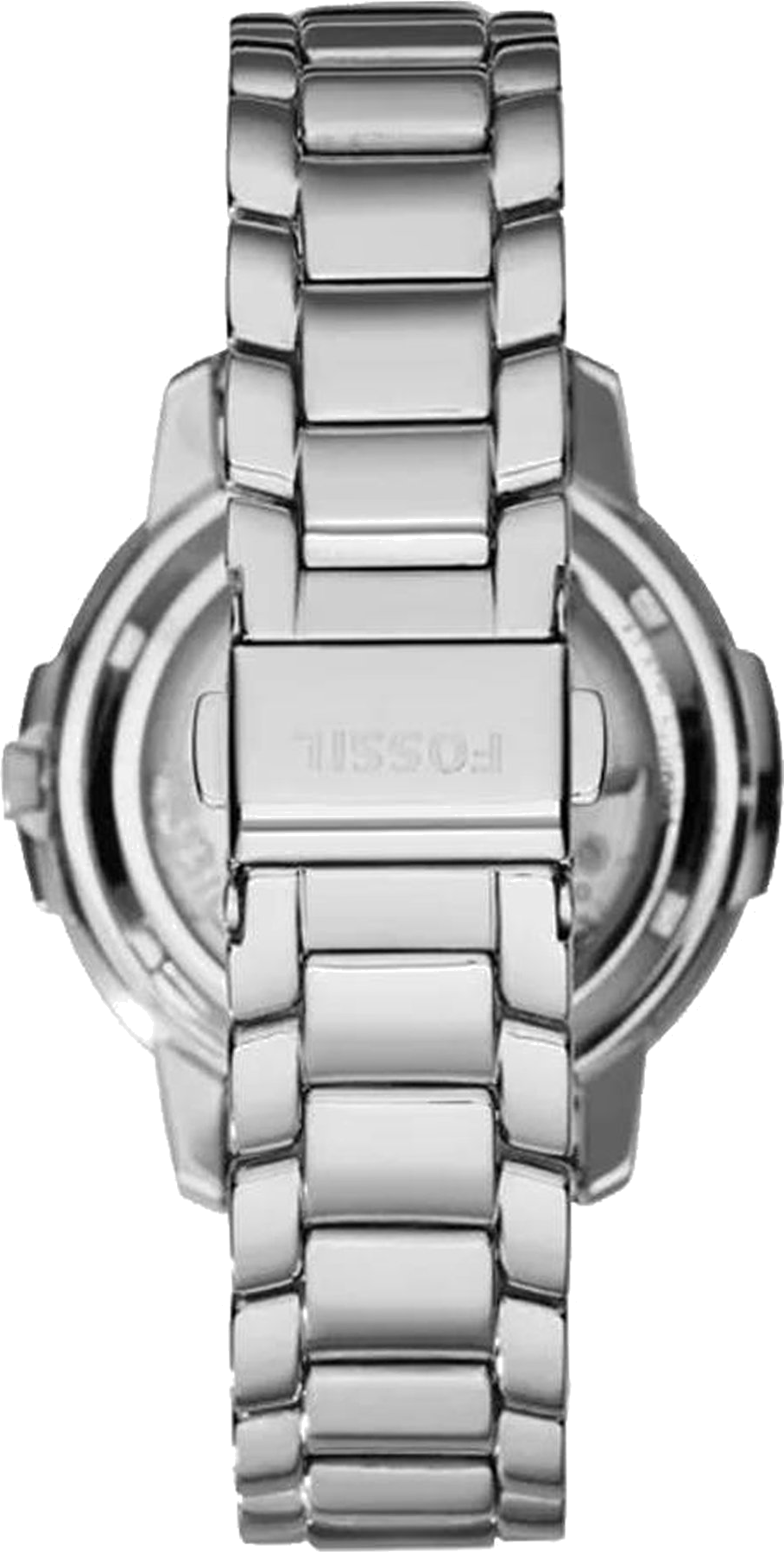 Fossil Architect Automatic Silver Dial Silver Steel Strap Watch for Women - ME3057 Watches Fossil   