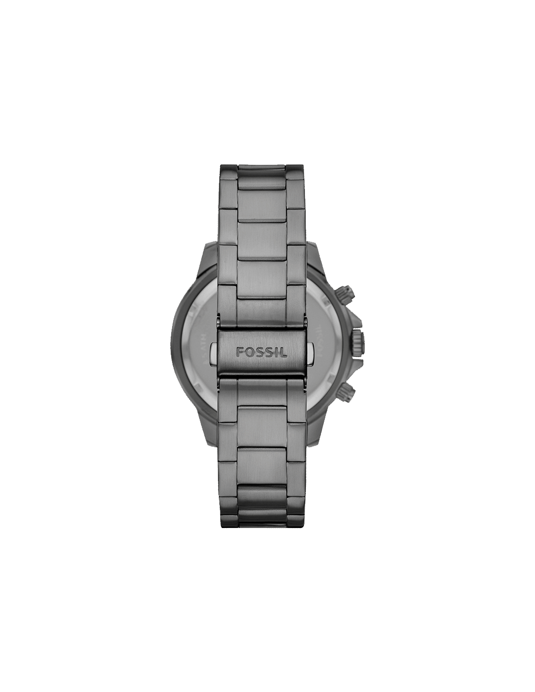 Fossil Bannon Multifunction Chronograph Grey Dial Gray Steel Strap Watch for Men - BQ2491 Watches Fossil   