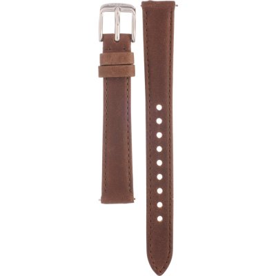 Fossil Jacqueline White Dial Brown Leather Strap Watch for Women - ES3708 Watches Fossil   