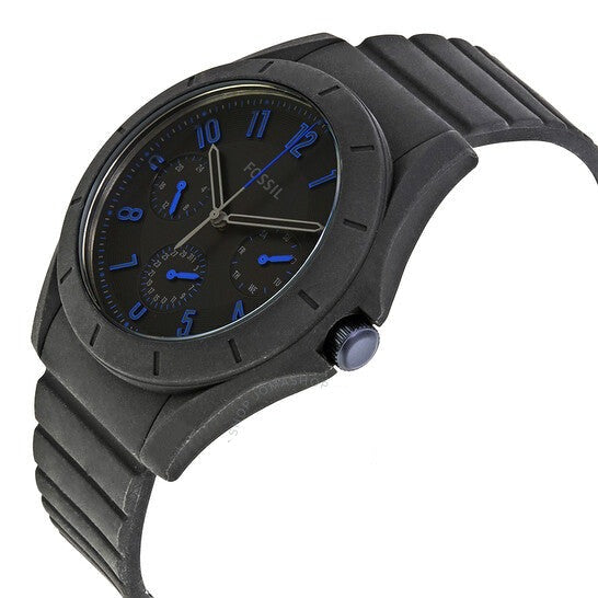 Fossil Popstastic Sport Grey Dial Grey Steel Strap Watch for Men - FS5222 Watches Fossil   