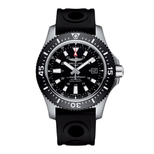 Breitling Superocean 44mm Special Volcano Black Dial Black Rubber Strap Watch for Men - Y1739310/BF45/227S/A20SS.1 Watches Breitling   