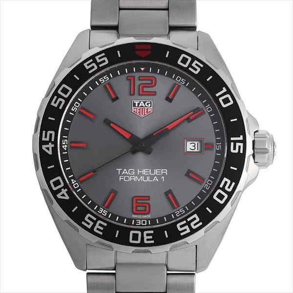 Tag Heuer Formula 1 Quartz 43mm Anthracite Dial Silver Steel Strap Watch for Men - WAZ1018.BA0842 Watches Tag Heuer   