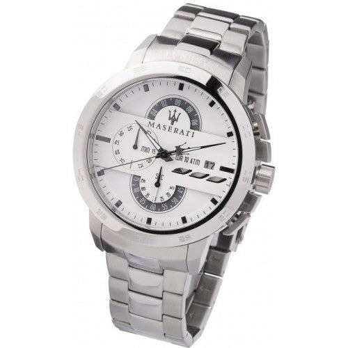 Maserati Ingegno Chronograph Stainless Steel Watch For Men - R8873619004 Watches Maserati   