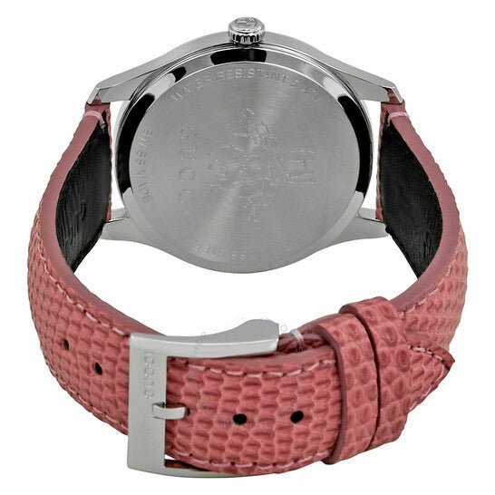 Gucci G-Timeless Moonphase Black Dial Pink Leather Strap Watch For Women - YA1264046 Watches Gucci   