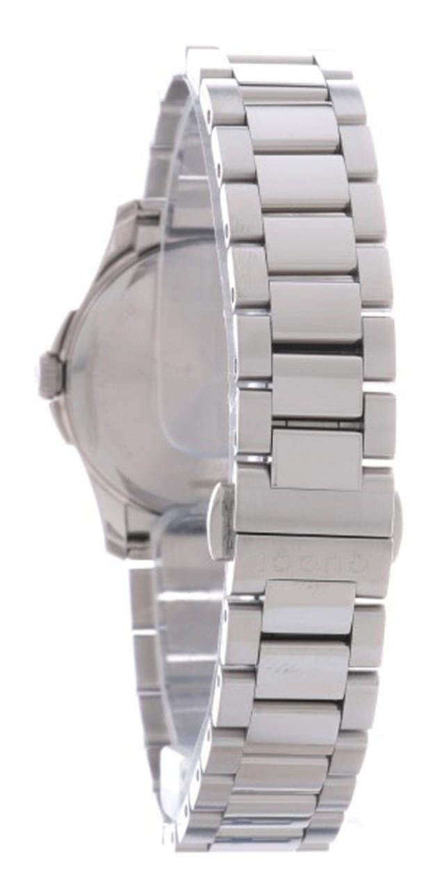 Gucci G Timeless Mother of Pearl Dial Silver Steel Strap Watch For Women - YA126543 Watches Gucci   