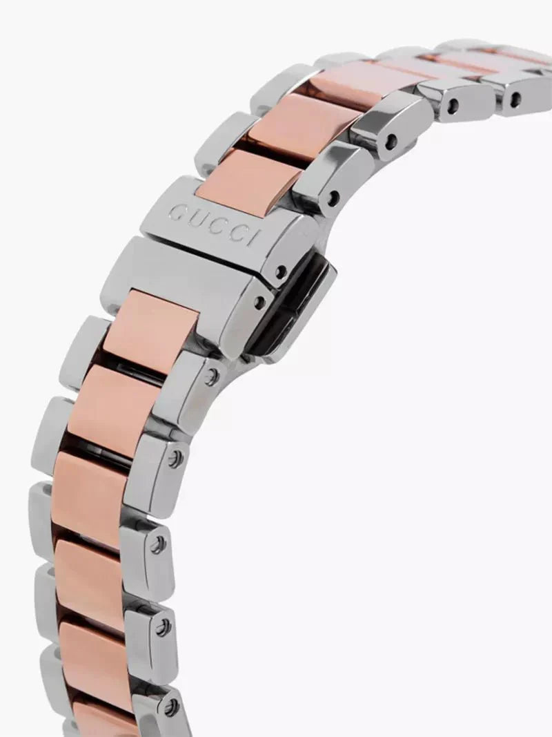 Gucci G Timeless Mother of Pearl Dial Two Tone Steel Strap Watch For Women - YA126544 Watches Gucci   