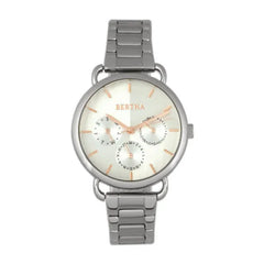 Fossil Jacqueline Multifunction White Dial Silver Steel Strap Watch for Women - ES3738 Watches Fossil   