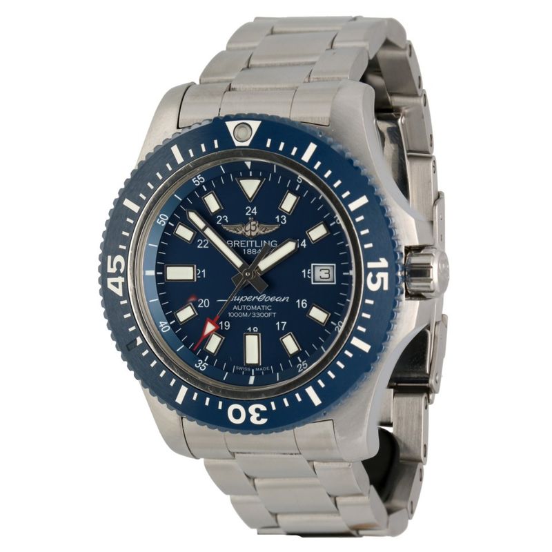 Breitling Superocean II Special Mariner Blue Ceramic Bezel 44mm Mens Watch - Y1739316/C959 Watches Breitling   