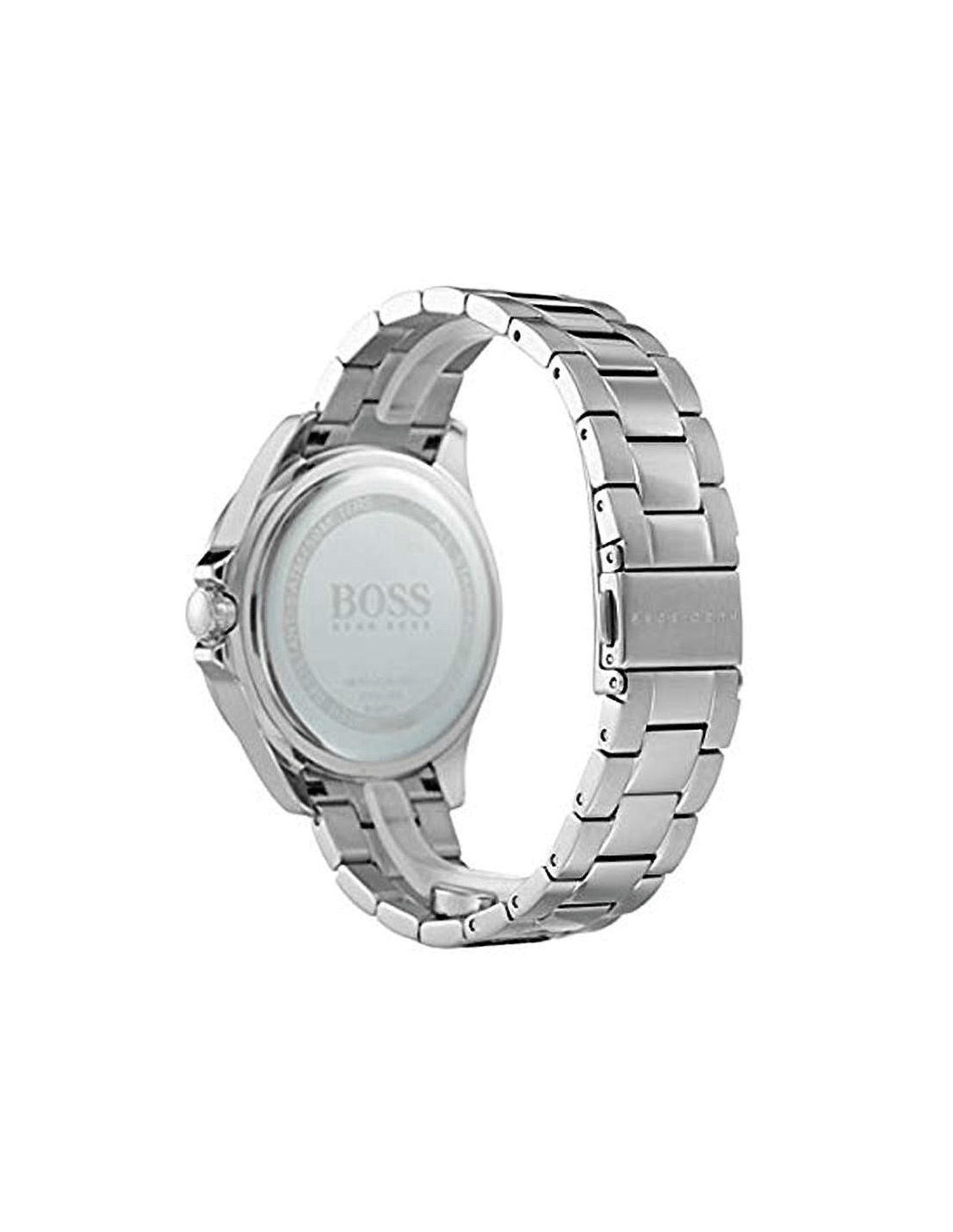 Hugo Boss Premiere Silver Dial Silver Steel Strap Watch for Women - 1502442 Watches Hugo Boss   