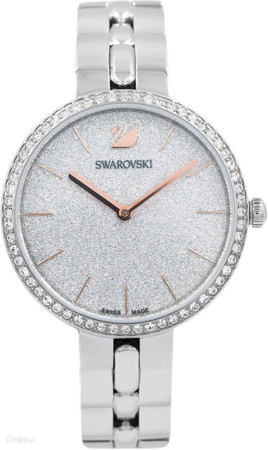 Swarovski Cosmopolitan Diamond Powder Silver Dial Silver Steel Strap Watch for Women - 5517807 Watches Swarovski   