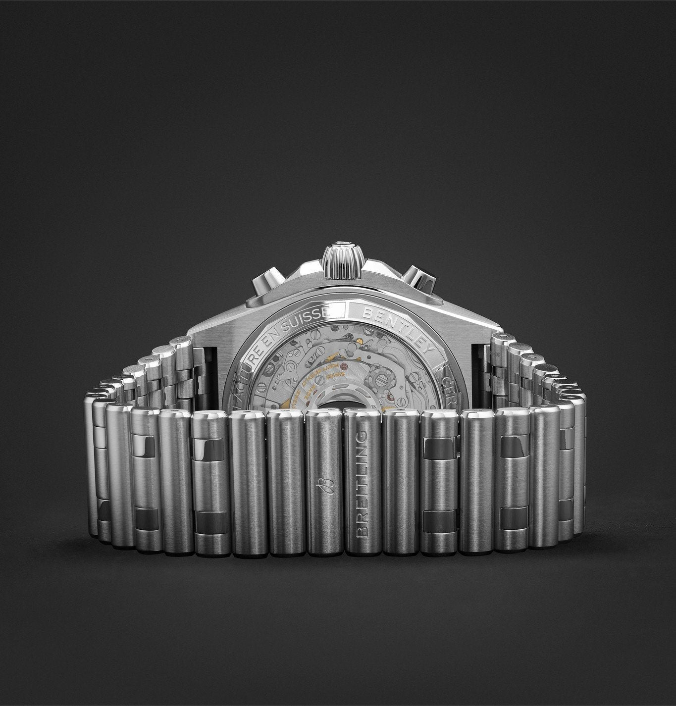 Breitling Chronomat B01 42mm Green Dial Silver Steel Strap Watch for Men - AB01343A1L1A1 Watches Breitling   
