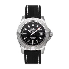 Breitling Avenger Automatic 43mm Black Dial Black Nylon Strap Watch for Men - A17318101B1X2 Watches Breitling   