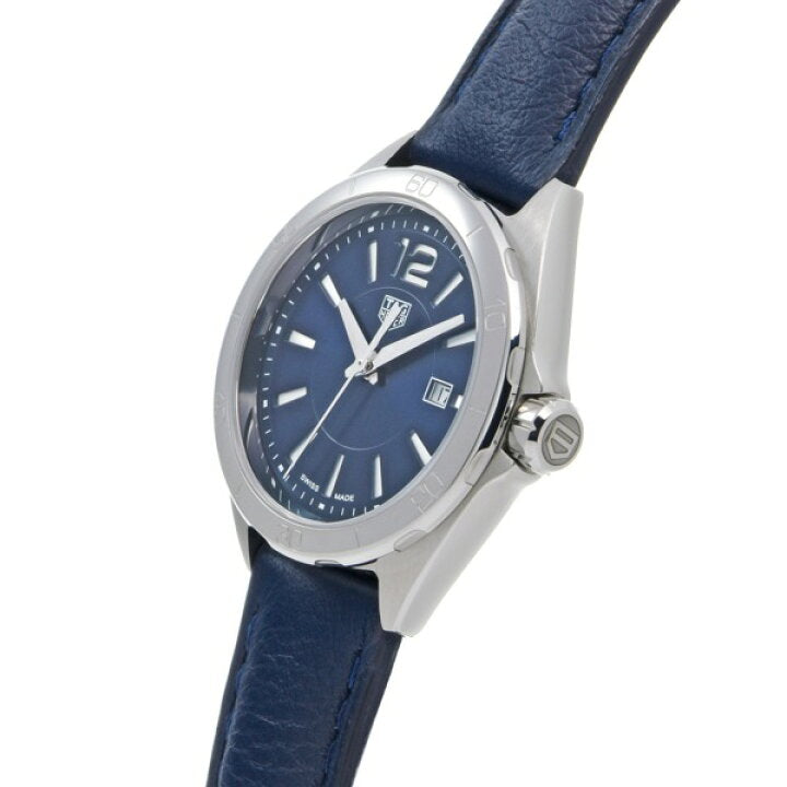 Tag Heuer Formula 1 Quartz 35mm Blue Dial Blue Leather Strap Watch for Women - WBJ1312.FC8231 Watches Tag Heuer   