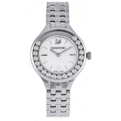 Swarovski Lovely Crystals Mini White Dial Silver Steel Strap Watch for Women - 5242901 Watches Swarovski   