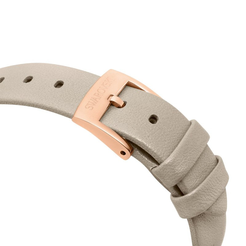 Swarovski Uptown Crystal Grey Dial Grey Leather Strap Watch for Women - 5547716 Watches Swarovski   