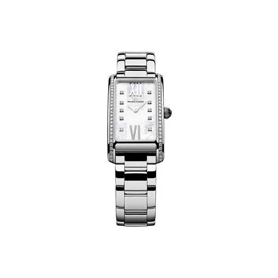 Maurice Lacroix Fiaba Diamonds White Dial Silver Steel Strap Watch for for Women - FA2164-SD532-170 Watches Maurice Lacroix   
