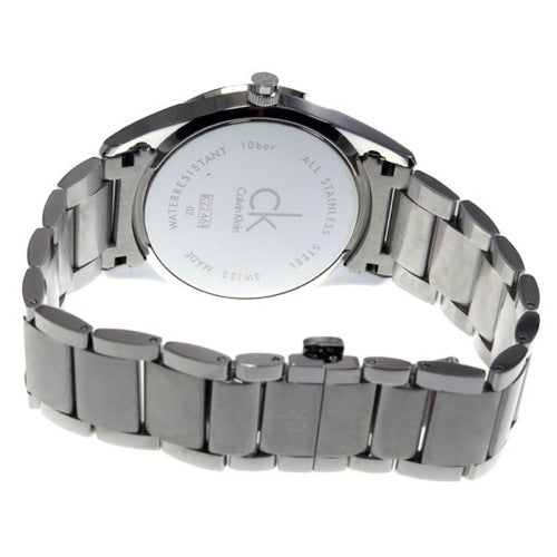 Calvin Klein Bold Silver Dial Silver Steel Strap Watch for Men - K2246120 Watches Calvin Klein   