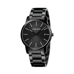 Calvin Klein City Quartz Black Dial Black Steel Strap Watch for Men - K2G2G4B1 Watches Calvin Klein   