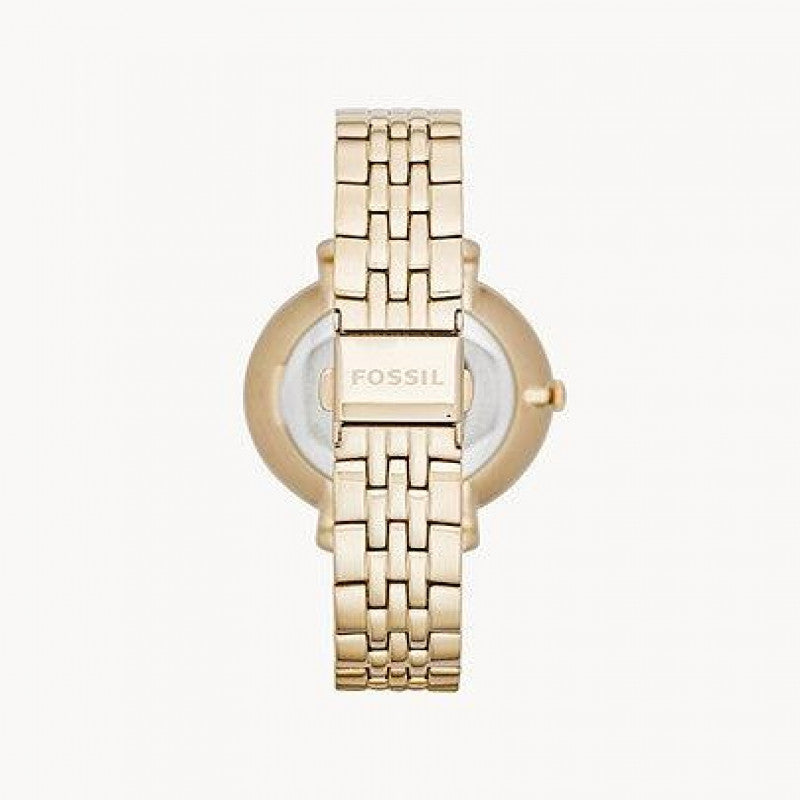 Fossil Jacqueline Rose Gold Dial Rose Gold Steel Strap Watch for Women - ES3667 Watches Fossil   