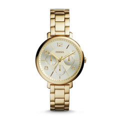 Fossil Jacqueline Rose Gold Dial Rose Gold Steel Strap Watch for Women - ES3667 Watches Fossil   