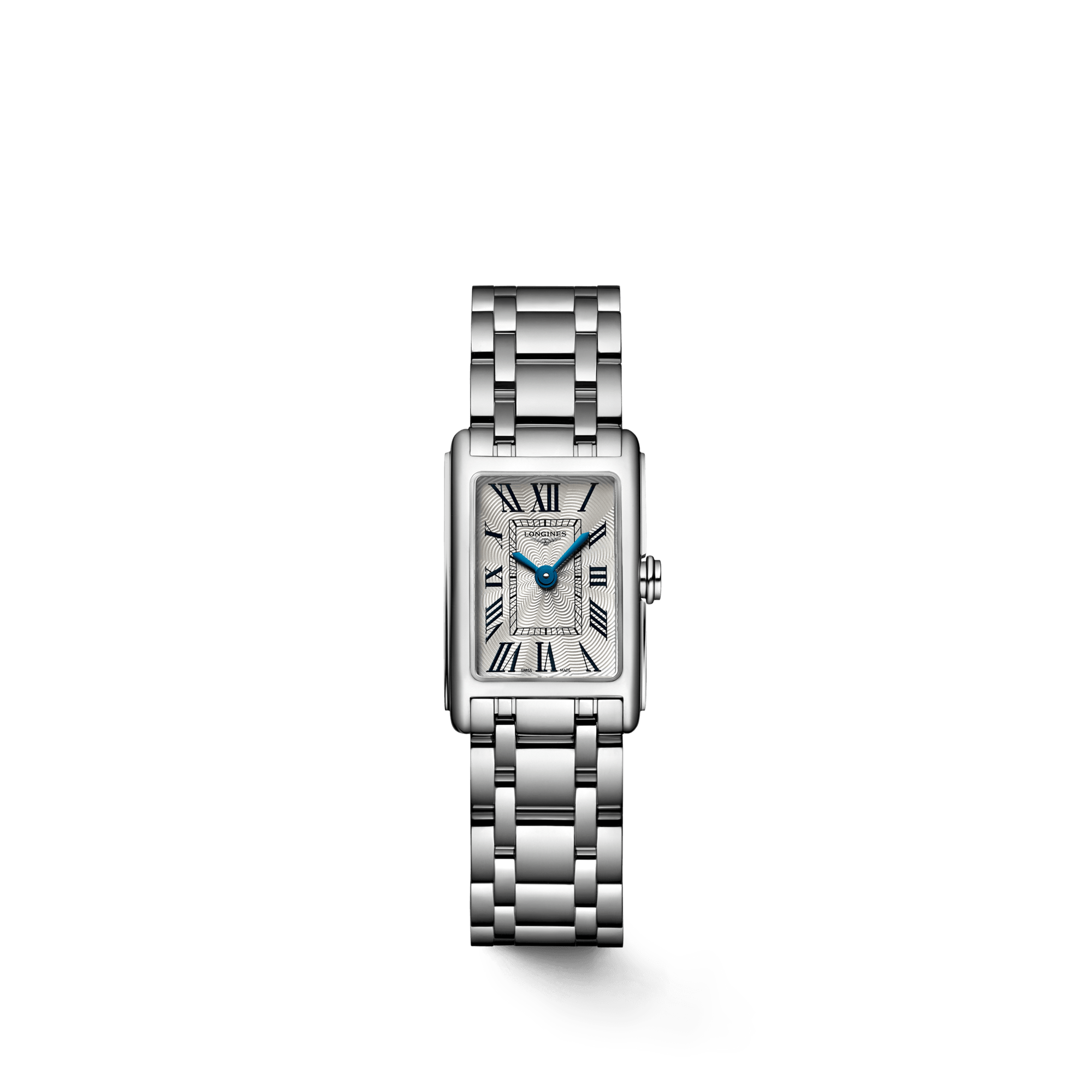 Longines Dolcevita White Dial Silver Steel Strap Watch for Women - L5.258.4.71.6 Watches Longines   