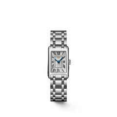 Longines Dolcevita White Dial Silver Steel Strap Watch for Women - L5.258.4.71.6 Watches Longines   