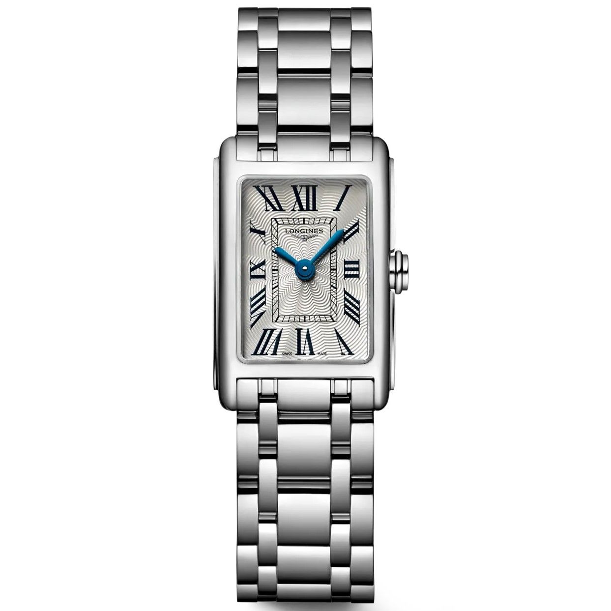 Longines Dolcevita White Dial Silver Steel Strap Watch for Women - L5.258.4.71.6 Watches Longines   